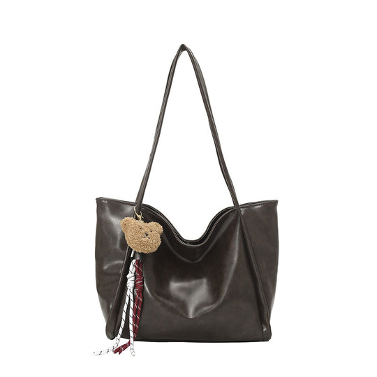 Damen Shopper-Tasche aus hochwertigem Kunstleder mit geräumigem Innenleben Nord Taschen