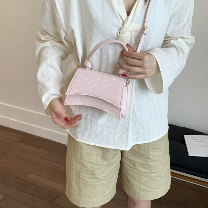 Damen Mini-Umhängetasche mit eleganter Prägung und abnehmbarem Schulterriemen Nord Taschen