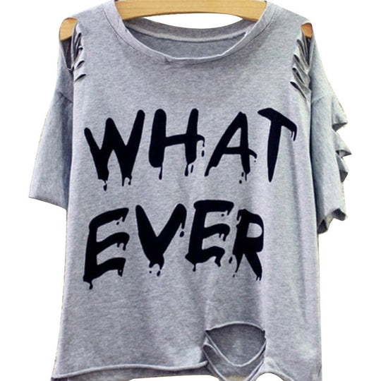 Damen Trendiges Oversized T-Shirt mit raffinierten Cut-Out-Ärmeln Nord Taschen