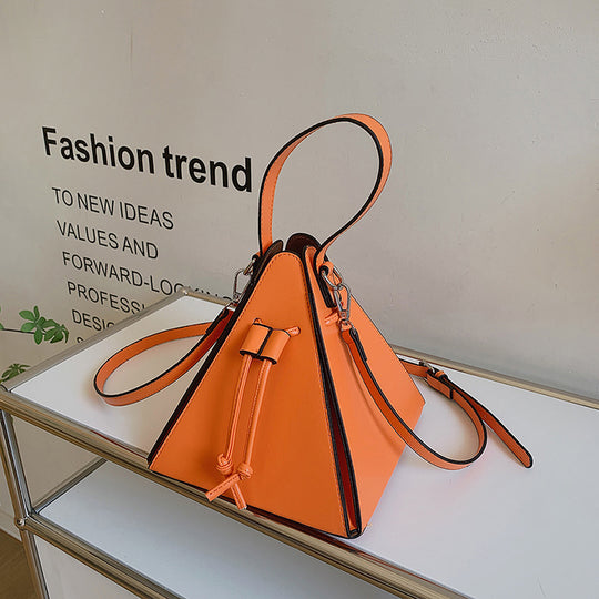 Damen geometrische Hobo-Tasche mit verstellbarem Schulterriemen und stilvollem Kordelzug Nord Taschen