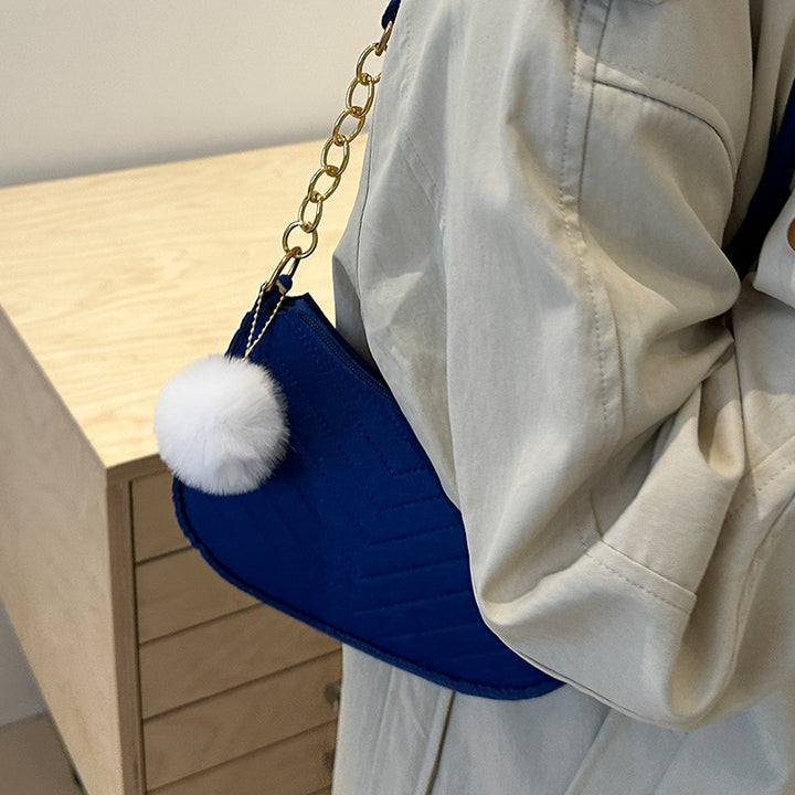 Damen Schultertasche mit elegantem geflochtenem Design Nord Taschen