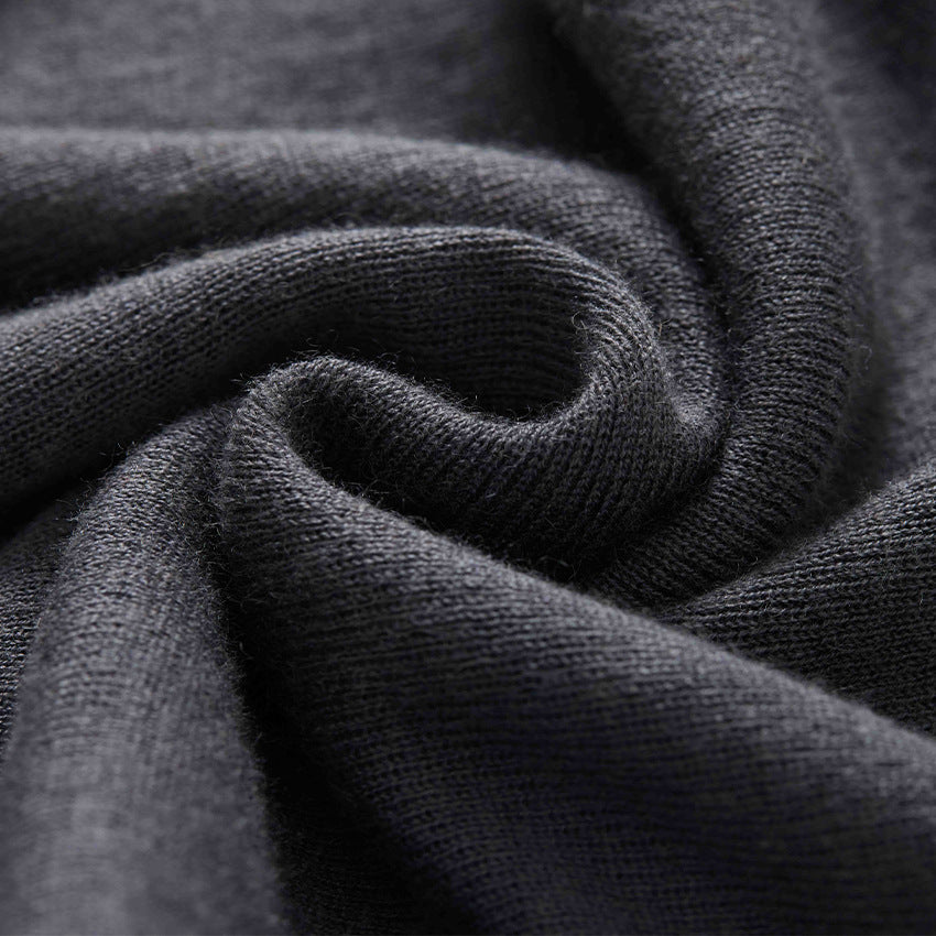 Damen Feiner Langarm-Feinstrickpullover mit U-Boot-Ausschnitt und figurbetonter Passform Nord Taschen