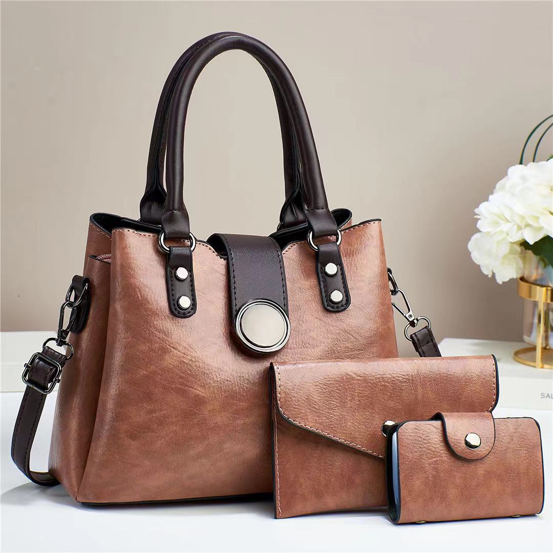 Damen Designer Handtasche mit abnehmbarem Geldbeutel Nord Taschen