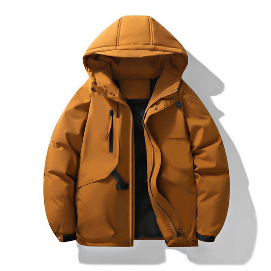 Herren Isolierte Parka-Jacke mit Kapuze Nord Taschen