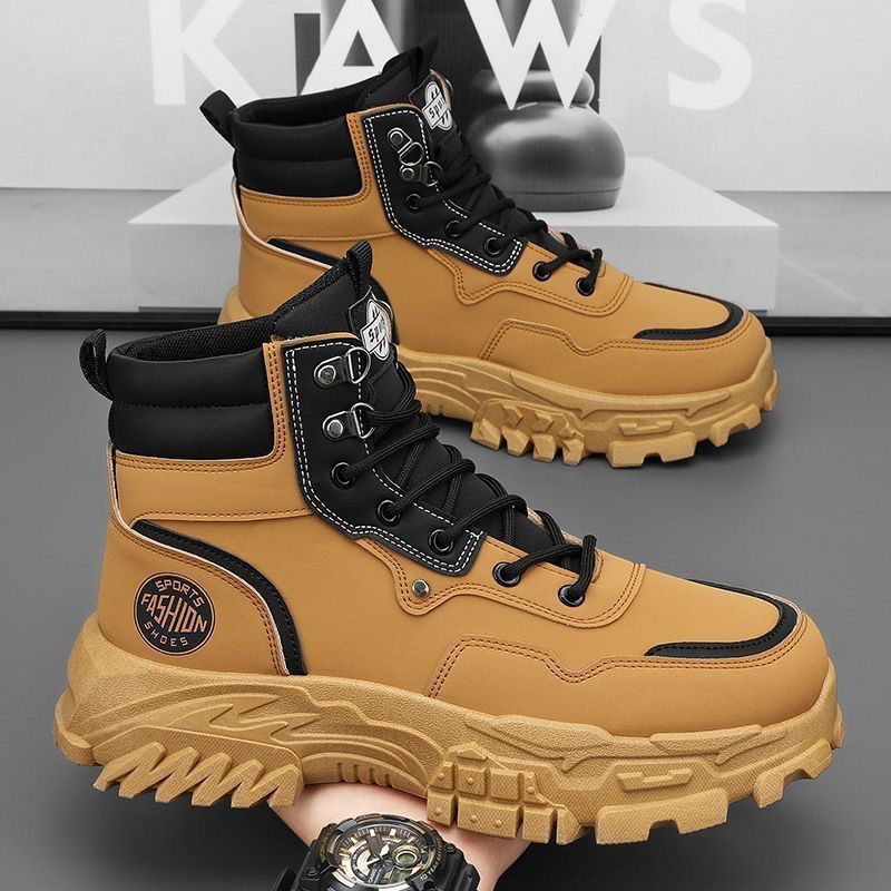 Damen Sportliche High-Top Stiefel mit rutschfester Sohle und strapazierfähigem Obermaterial Nord Taschen