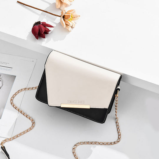 Damen elegante Umhängetasche mit feinem Kettendetail und praktischem Innenfach Nord Taschen
