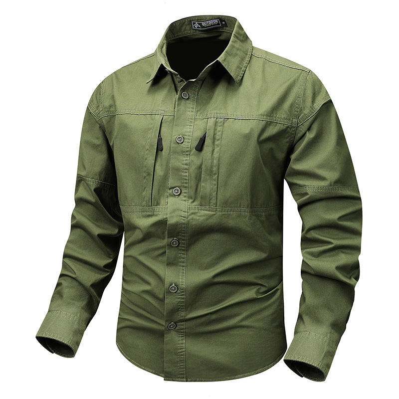 Herren Outdoor-Hemd mit praktischen Taschen