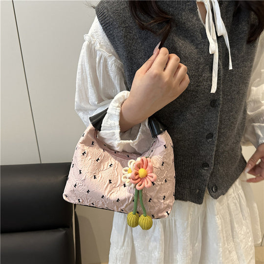 Damen modische Umhängetasche mit floralem Detail Nord Taschen