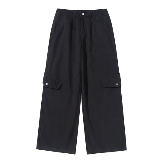 Damen Cargo‑Culotte mit hoher Taille, weitem Bein und Klappentaschen Nord Taschen