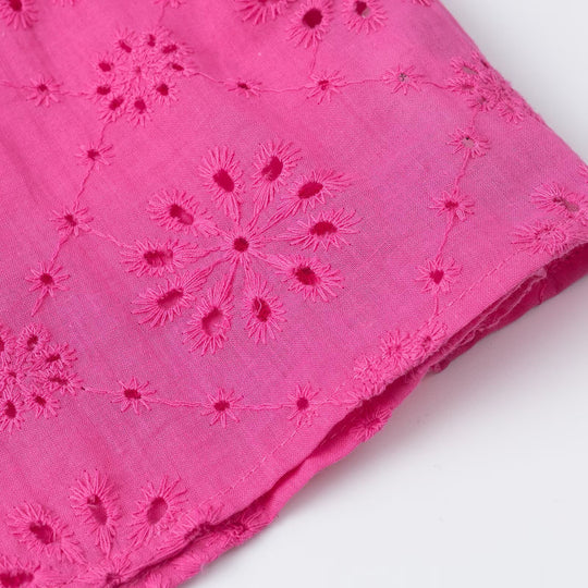 Damen Broderie‑Anglaise Bluse mit weiten Volantärmeln und Hemdkragen Nord Taschen