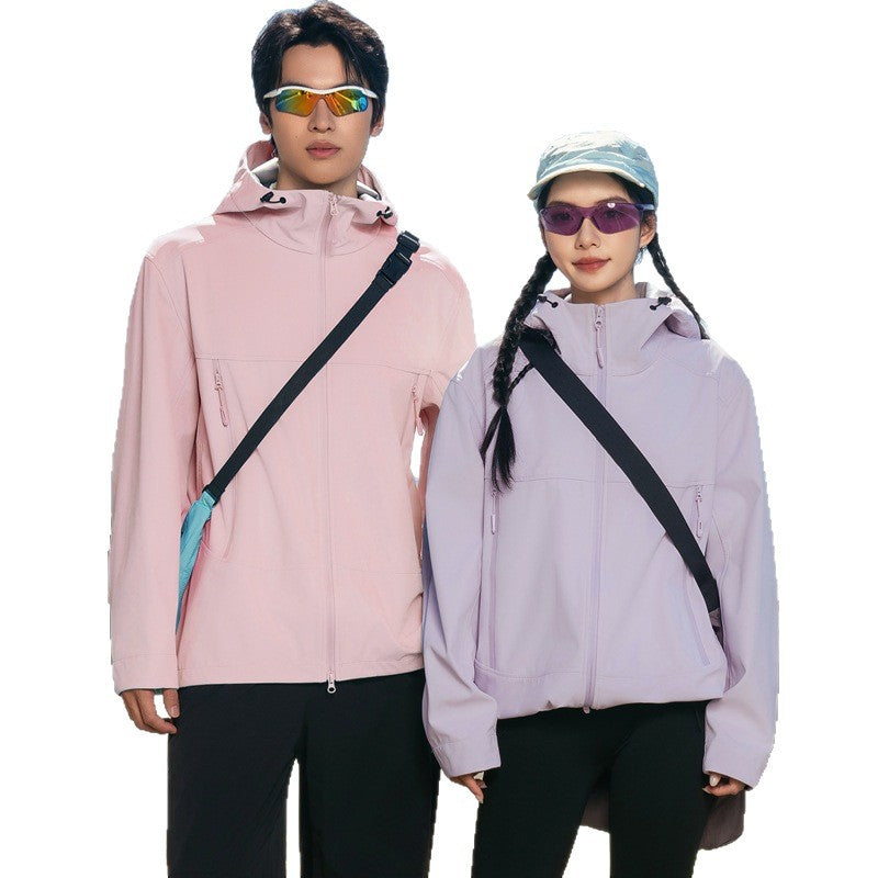 Herren Softshell-Outdoorjacke mit Kapuze, winddicht und wasserabweisend Nord Taschen