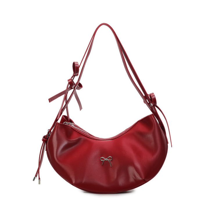 Damen elegante Umhängetasche mit modischen Schleifendetails Nord Taschen