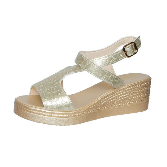 Damen Wedge-Sandaletten mit modernem Riemendesign und bequemer Fußbettung