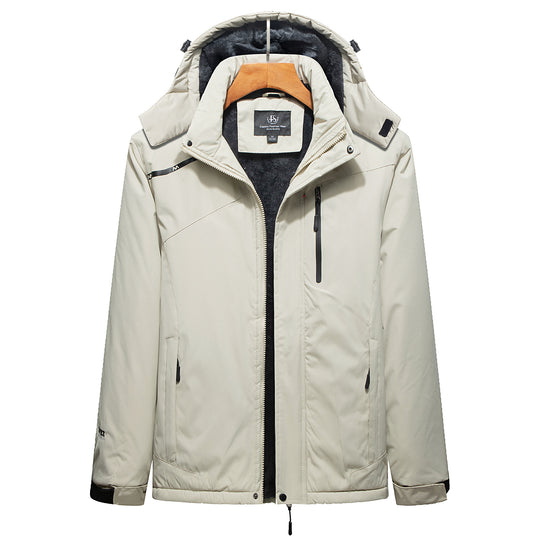 Damen Funktions‑Parka mit abnehmbarer Kapuze und wärmendem Fleece-Innenfutter Nord Taschen