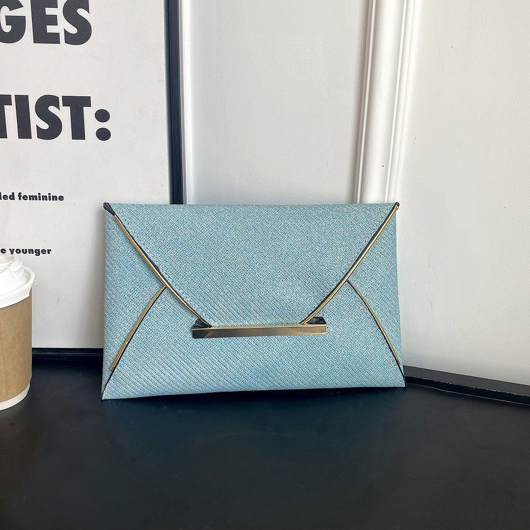 Damen Glamouröse Clutch-Tasche mit funkelndem Strass und eleganten Metallelementen Nord Taschen