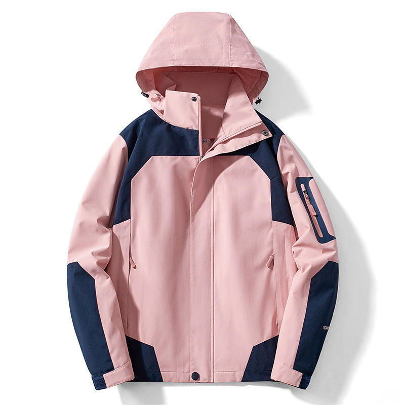 Herren technische Softshell‑Jacke mit abnehmbarer Kapuze, wasser- und winddichter Membran sowie Ärmel‑Utilitytasche Nord Taschen