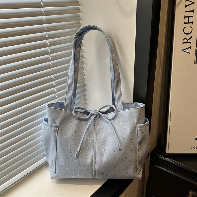 Damen Tote-Bag mit funkelndem Sternenmotiv Nord Taschen