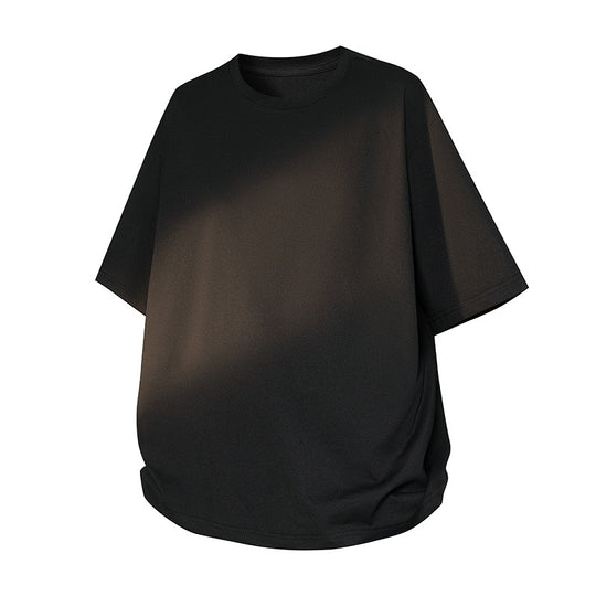 Herren Oversize-T‑Shirt aus schwerem Baumwolljersey mit weitem Schnitt und verstärktem Rundhals Nord Taschen