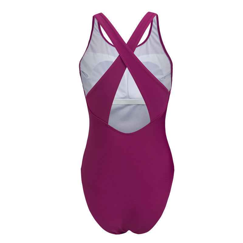 Damen Sportlicher Einteiler-Badeanzug - Arvani