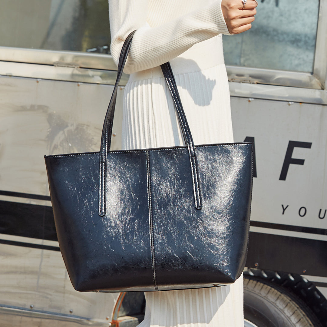 Damen Tote-Tasche mit strukturiertem Kunstleder und elegantem Design Nord Taschen