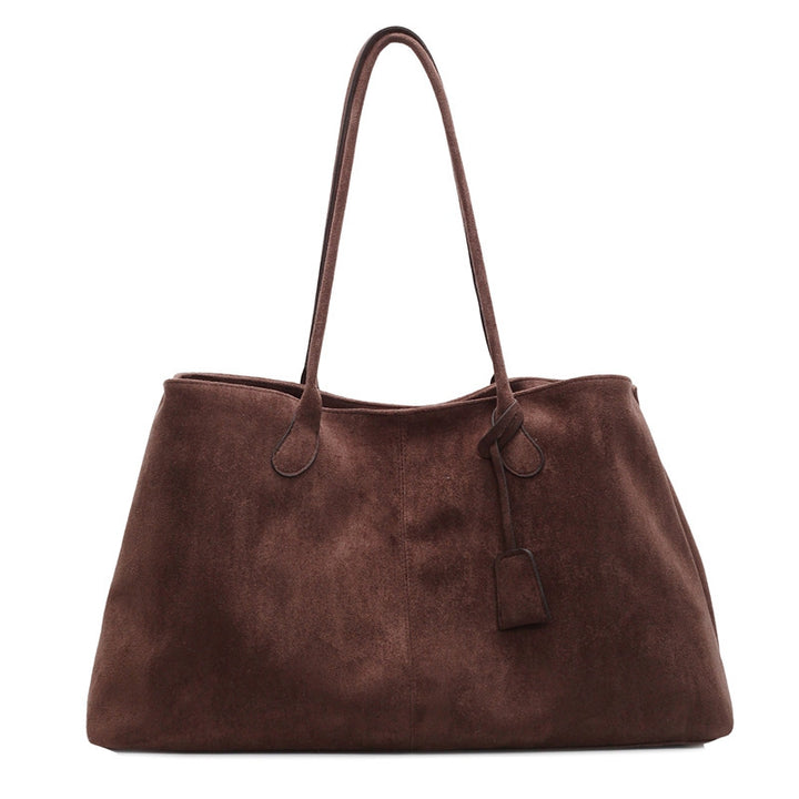 Damen elegante Shopper-Tasche aus weichem Wildleder Nord Taschen