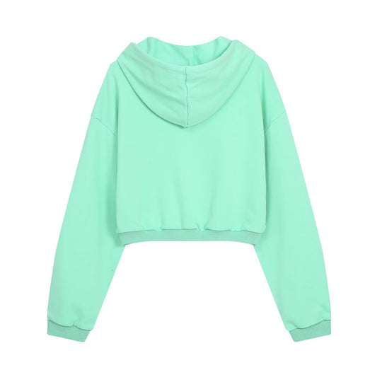 Damen Cropped-Hoodie und Palazzo-Loungehose Set Nord Taschen
