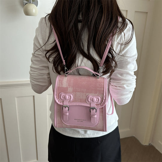 Damen Mini-Rucksackhandtasche mit verspieltem Tiermotiv Nord Taschen