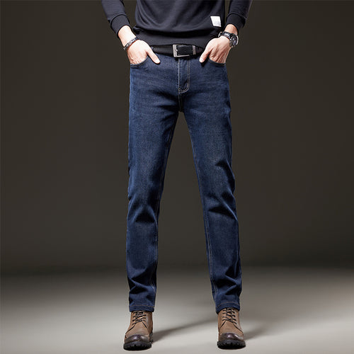 Herren Jeans im geraden Schnitt aus Stretch-Denim mit klassischem fünf‑Taschen‑Schnitt Nord Taschen