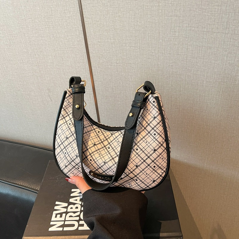 Damen stilvolle Umhängetasche mit geometrischem Muster Nord Taschen