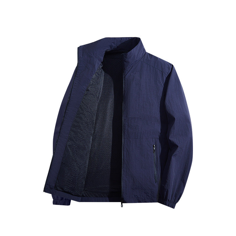 Herren Leichte Outdoor-Jacke mit atmungsaktivem Material