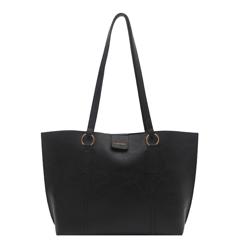 Damen elegante Einkaufstasche mit strukturiertem Design Nord Taschen