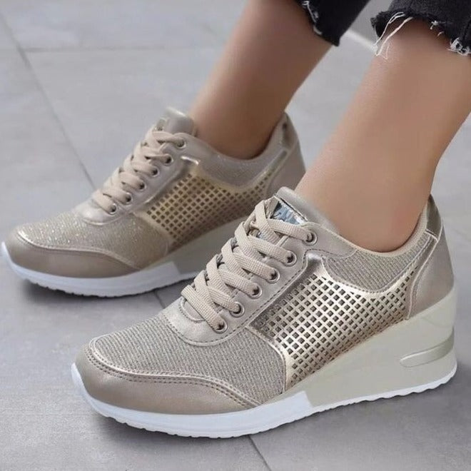 Damen Textil Turnschuhe mit Orthopädischer Unterstützung & Wolkenkomfort