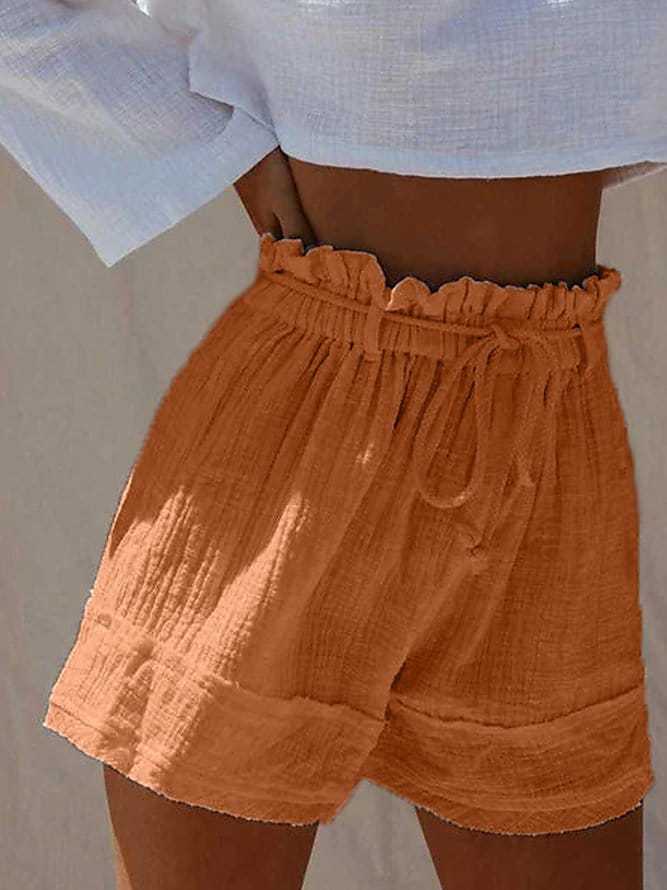 Damen luftige Sommer-Shorts Nord Taschen