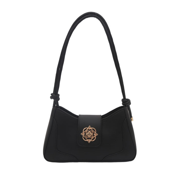 Damen elegante Schultertasche mit hochwertiger Metallverzierung Nord Taschen