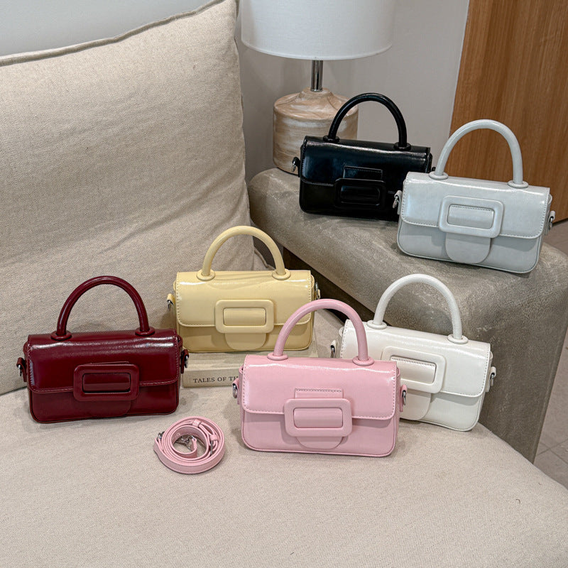 Damen hochwertige Mini-Handtasche mit abnehmbarem Schulterriemen Nord Taschen