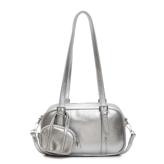 Damen vielseitige Handtasche mit abnehmbarem Mini-Portemonnaie Nord Taschen