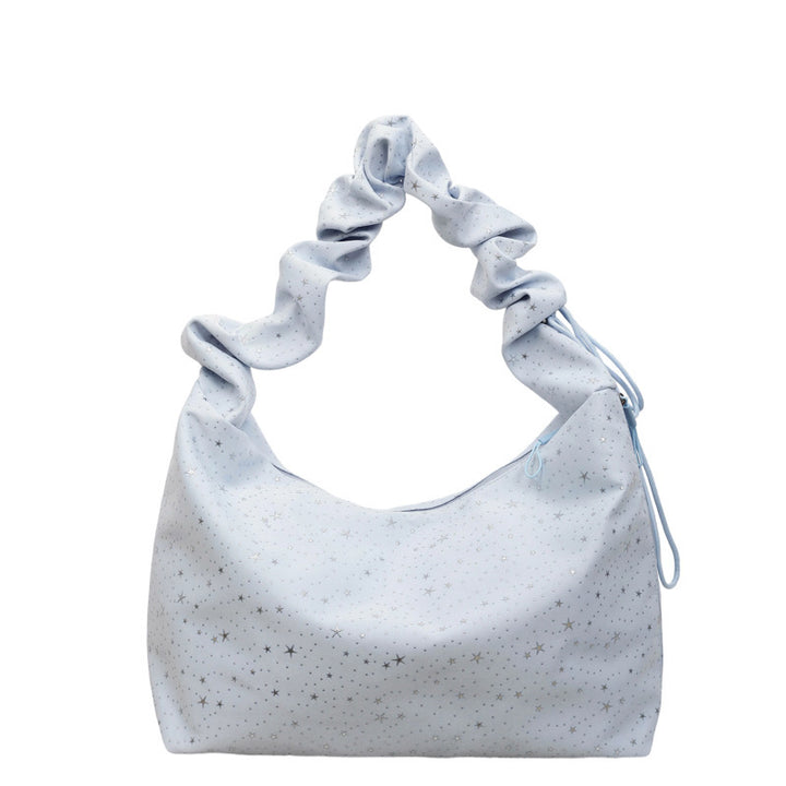 Damen Hobo-Tasche mit schimmerndem Sternenmotiv und strukturiertem Design Nord Taschen