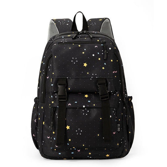 Damen Rucksack mit funkelndem Sternenmotiv und durchdachter Fächerorganisation Nord Taschen