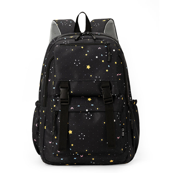 Damen Rucksack mit funkelndem Sternenmotiv und durchdachter Fächerorganisation Nord Taschen