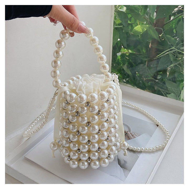 Damen Perlen-Handtasche mit luxuriösem Design Nord Taschen