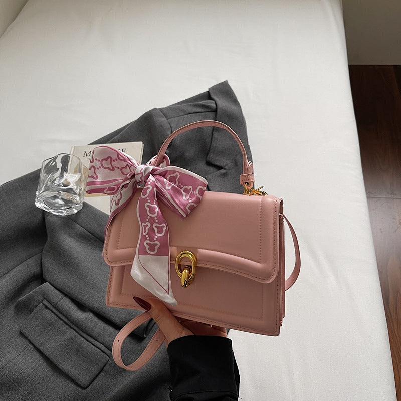 Damen elegante Handtasche mit modischem Halsschalsdetail Nord Taschen