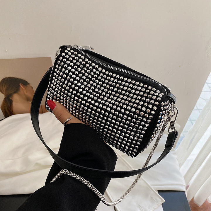 Damen elegante Umhängetasche mit strukturierter Oberfläche Nord Taschen