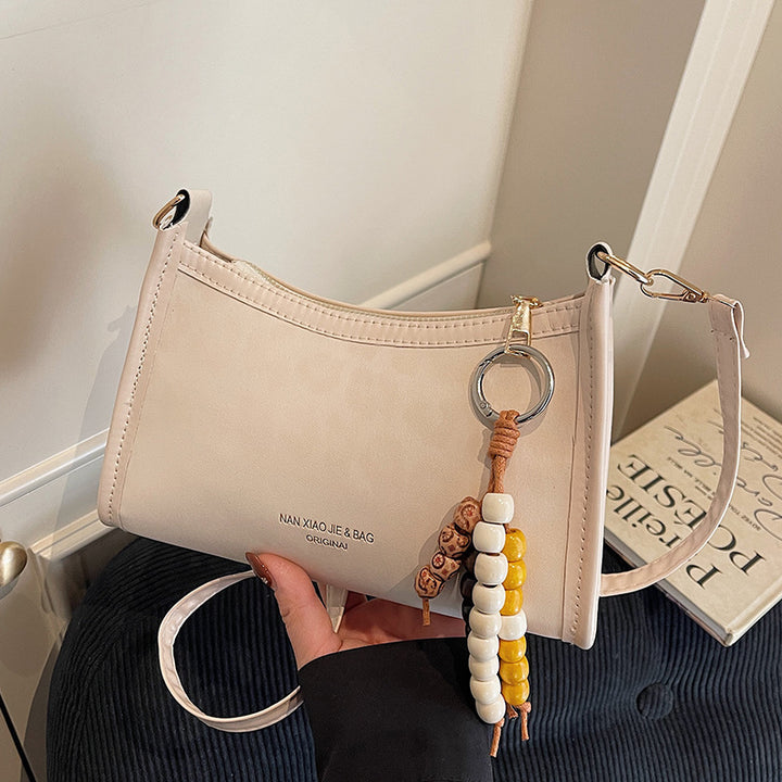 Damen Henkeltasche mit einzigartigem Dekor und praktischem Reißverschluss Nord Taschen