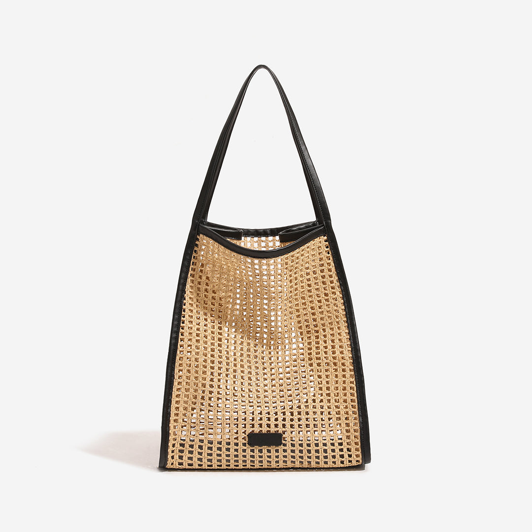 Damen Strukturierte Netz Shopper-Tasche Nord Taschen