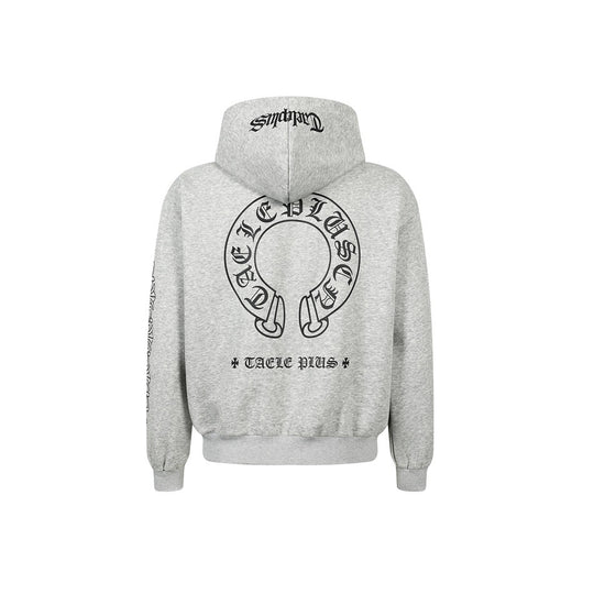 Unisex Kapuzenpullover im Urban‑Gothic‑Print mit geripptem Saum Nord Taschen