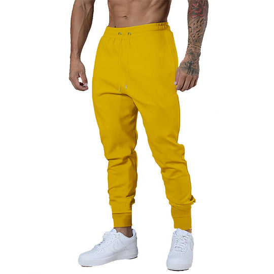 Herren Slim-Fit Jogginghose mit elastischem Bund und Rippbündchen Nord Taschen
