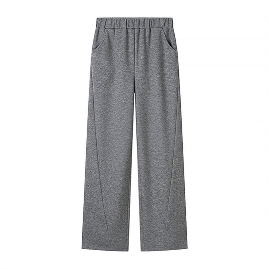 Damen Zweiteiliges Lounge‑Set aus weichem Sweat mit Rundhals und weiter Bundhose Nord Taschen