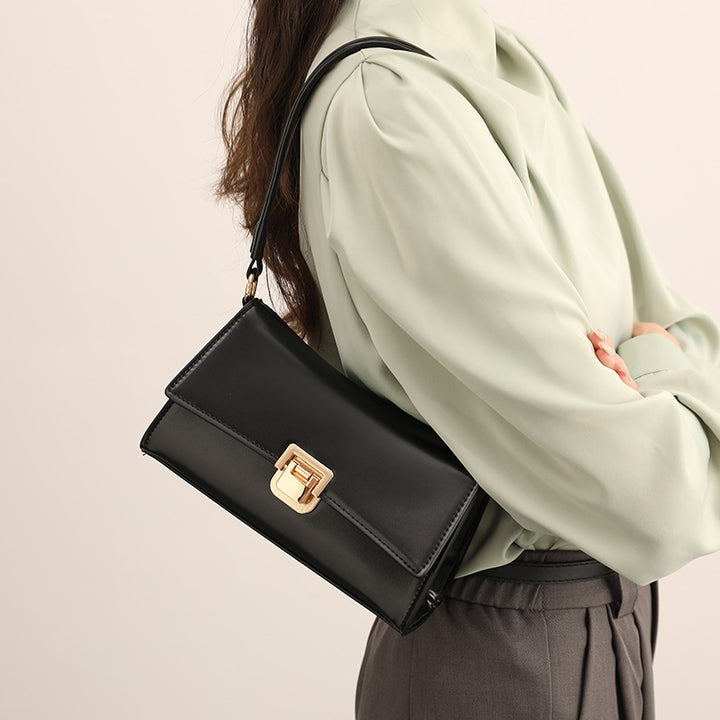 Damen Umhängetasche mit elegantem Klappverschluss und hochwertigem Kunstleder Nord Taschen