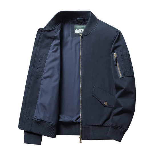 Herren Stilvolle Bomberjacke Nord Taschen
