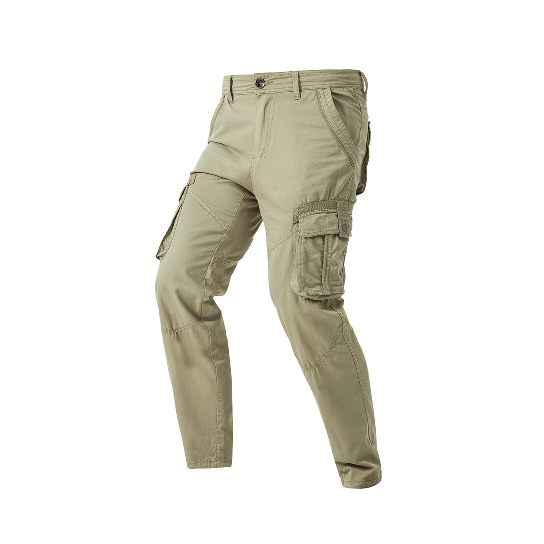 Herren Tapered Cargo‑Hose mit Mehrfachtaschen, Knieabnähern und Utility‑Details Nord Taschen